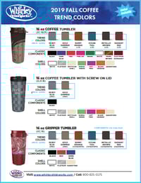 2019 Coffee Color Sheet